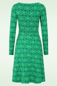 Blutsgeschwister - Jersey jurk Froggy Queen in fountain dreams groen 3