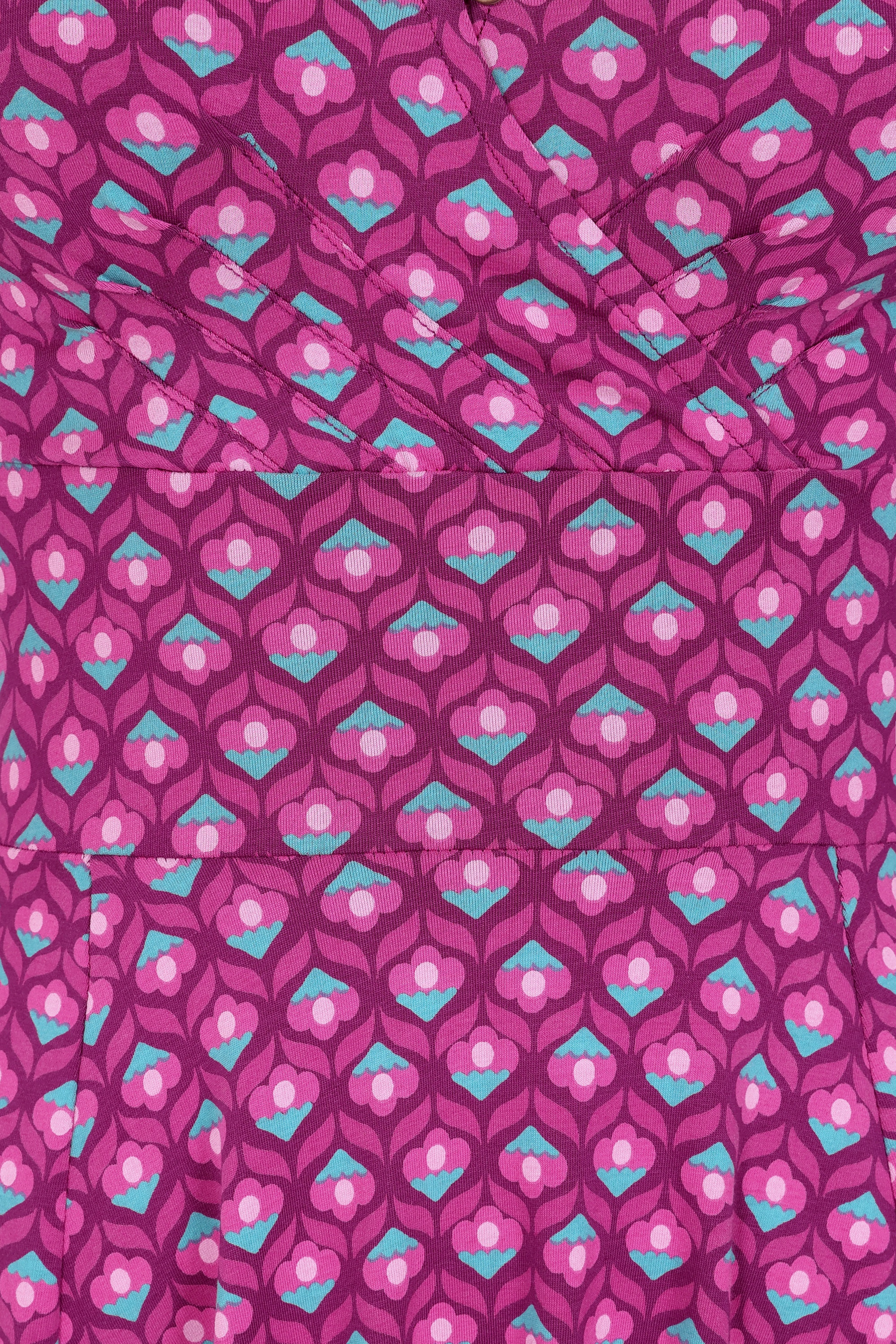 Blutsgeschwister - Shalala Tralala jurk in sweet fountain flower 2