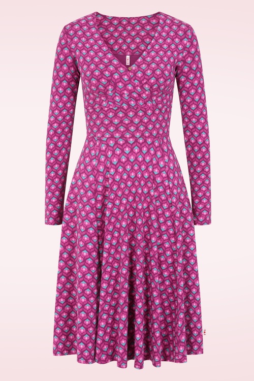 Blutsgeschwister - Shalala Tralala jurk in sweet fountain flower