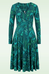 Blutsgeschwister - Shalala Tralala jurk in magical nightwalk groen