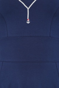 Blutsgeschwister - Miraculous Power Tralala jurk in marine blauw 2