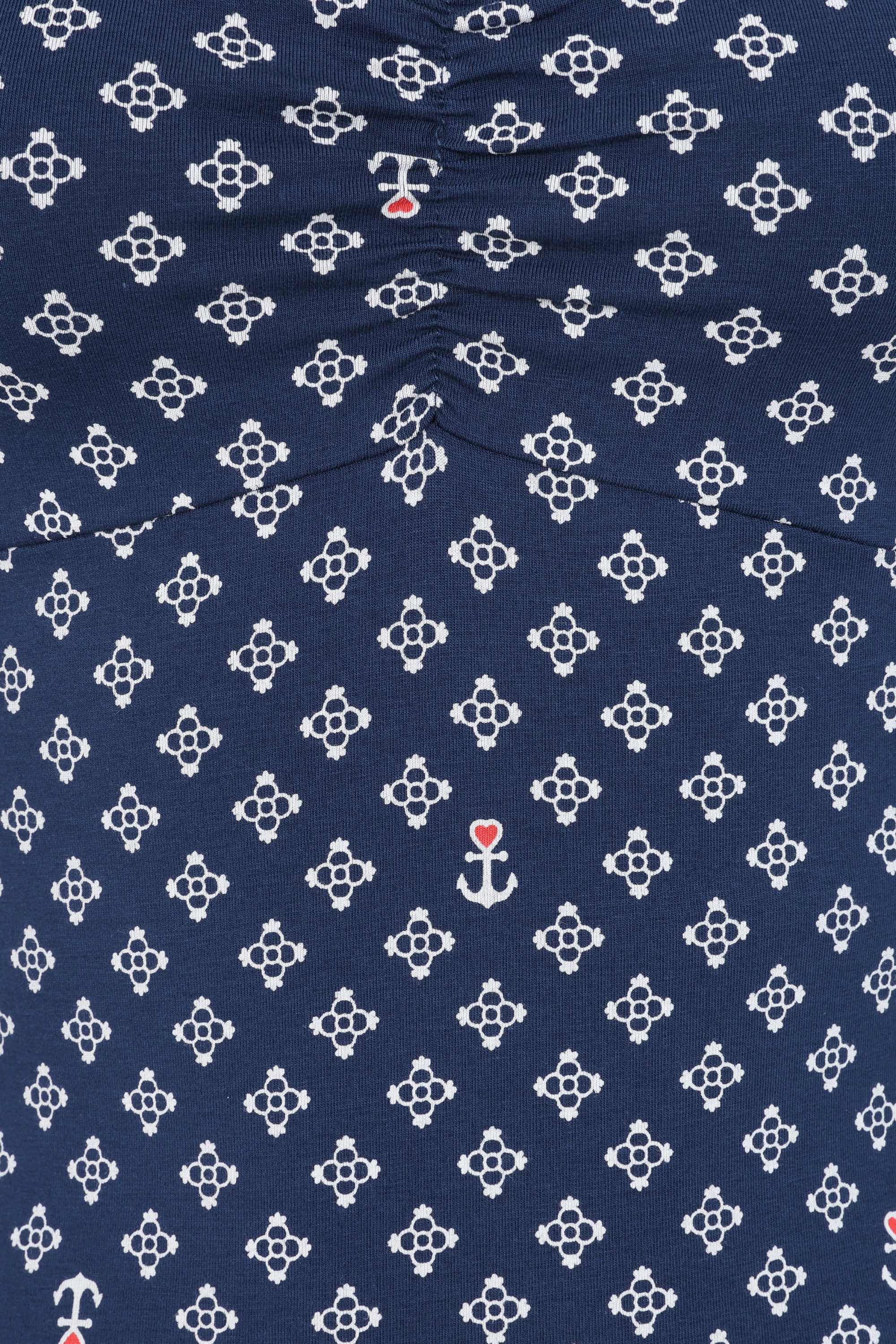 Blutsgeschwister - Princess Dream top in cute little anchor blauw 2