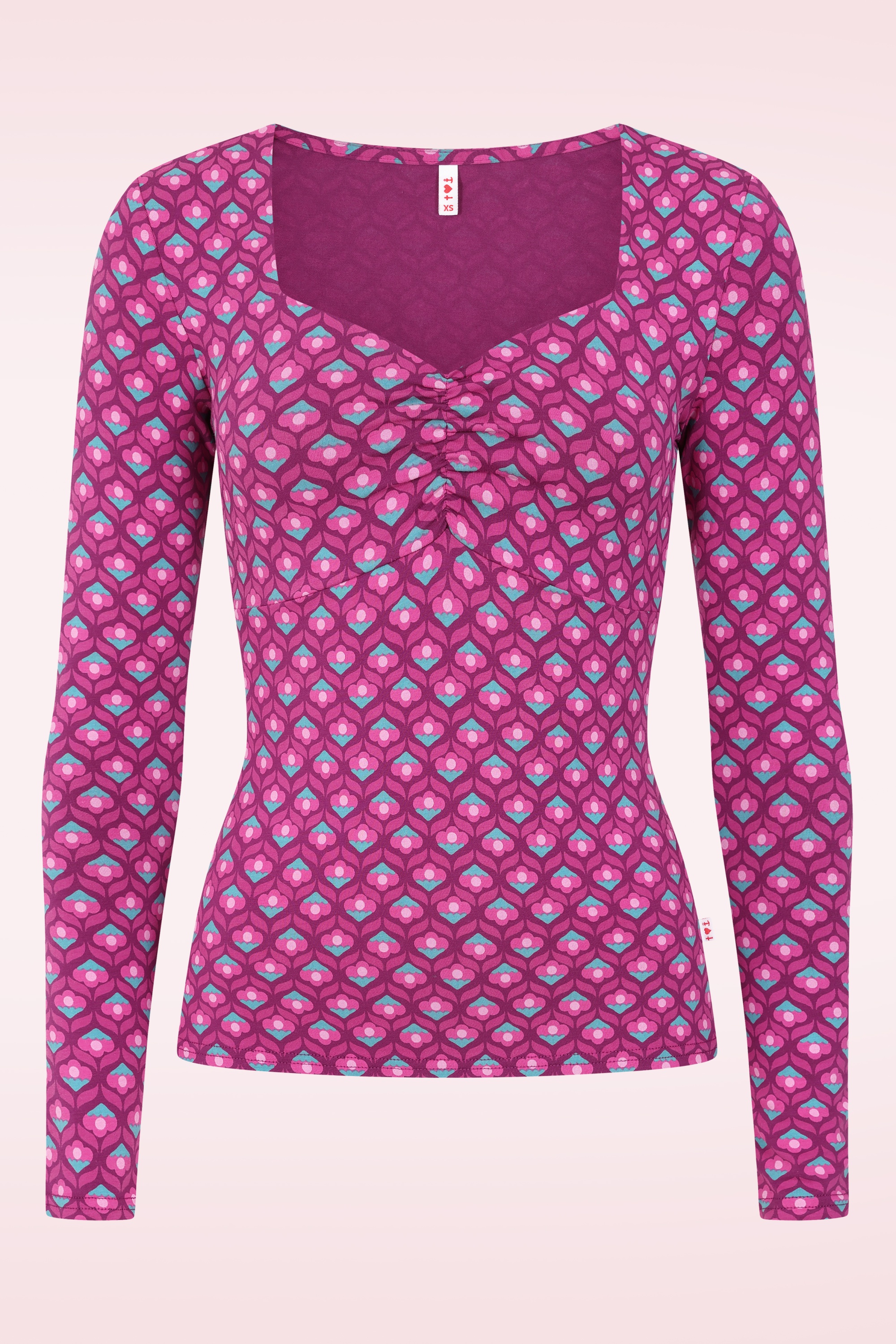 Blutsgeschwister - Princess Dream top in sweet fontain flower 