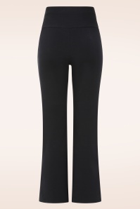 Blutsgeschwister - Easy Flared Cozy broek in back to black 3