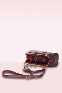 Banned Retro - Daydream handtas in bordeauxrood 3