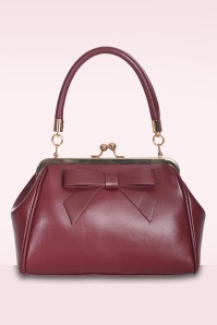 Banned Retro - Daydream handtas in bordeauxrood
