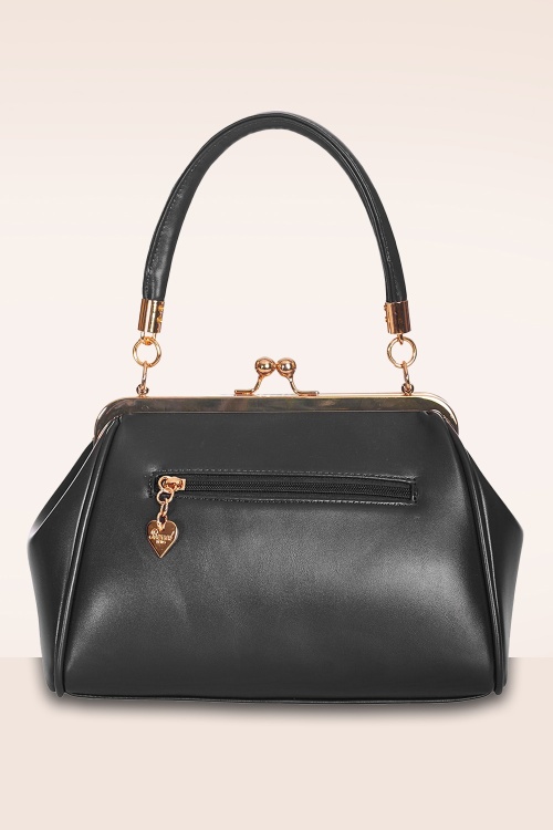 Banned Retro - Daydream handtas in zwart 4