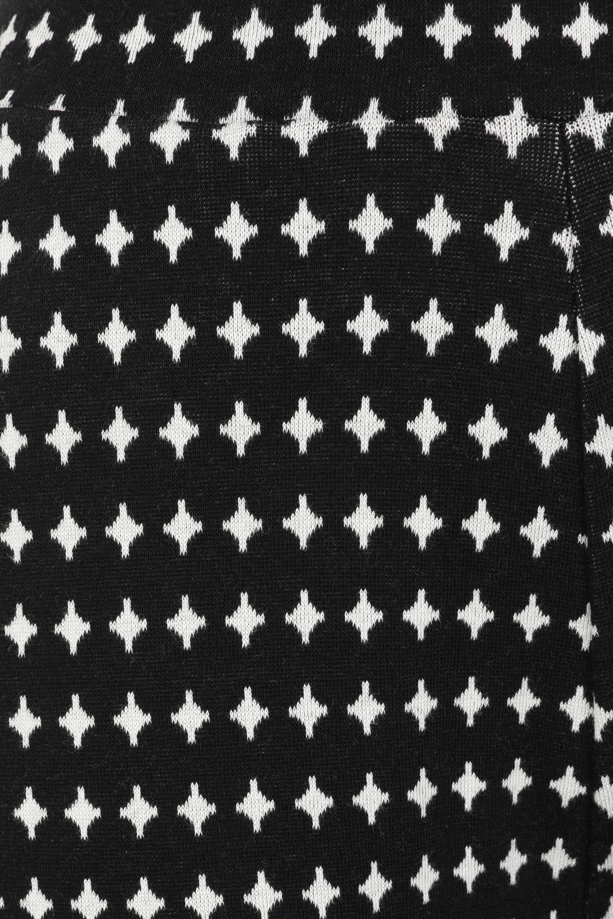 Mademoiselle YéYé - Relaxed Rhythm broek in zwart en wit 2