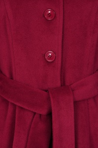 Topvintage Boutique Collection - Topvintage exclusive ~ Fairy Tale Swing Coat in rood 9