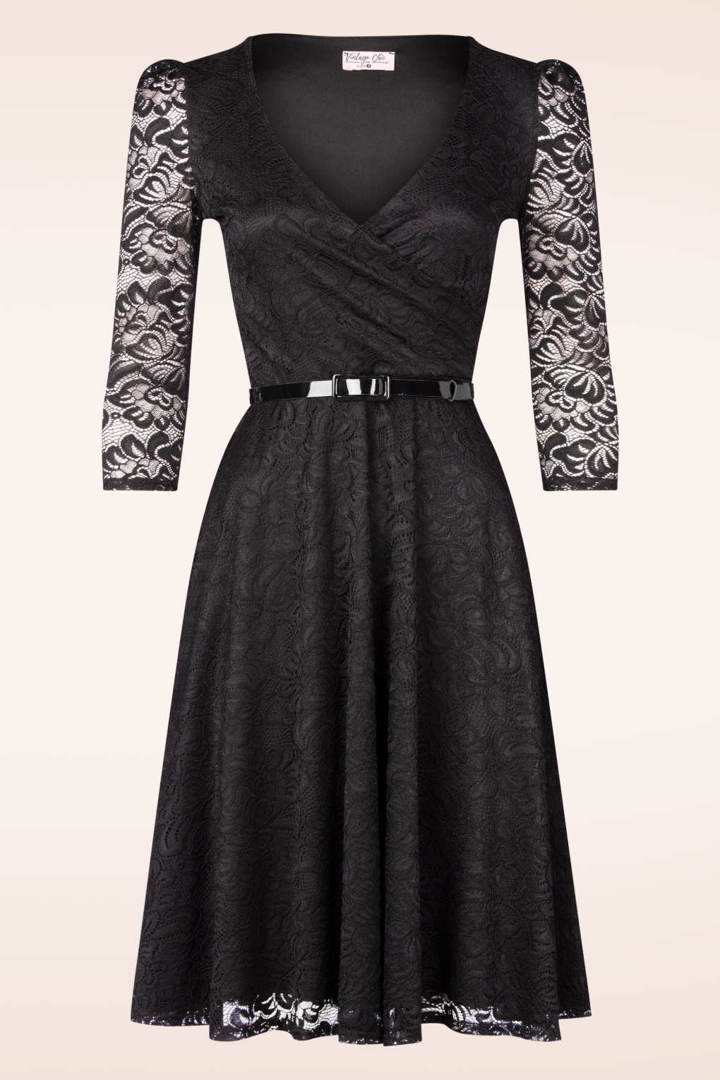 AMERI　Vintage　Antique Lace Dress / Black AMERI Vintage Antique Lace Dress / Black