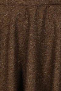 Timeless - Sophie wollen rok in chocoladebruin  2
