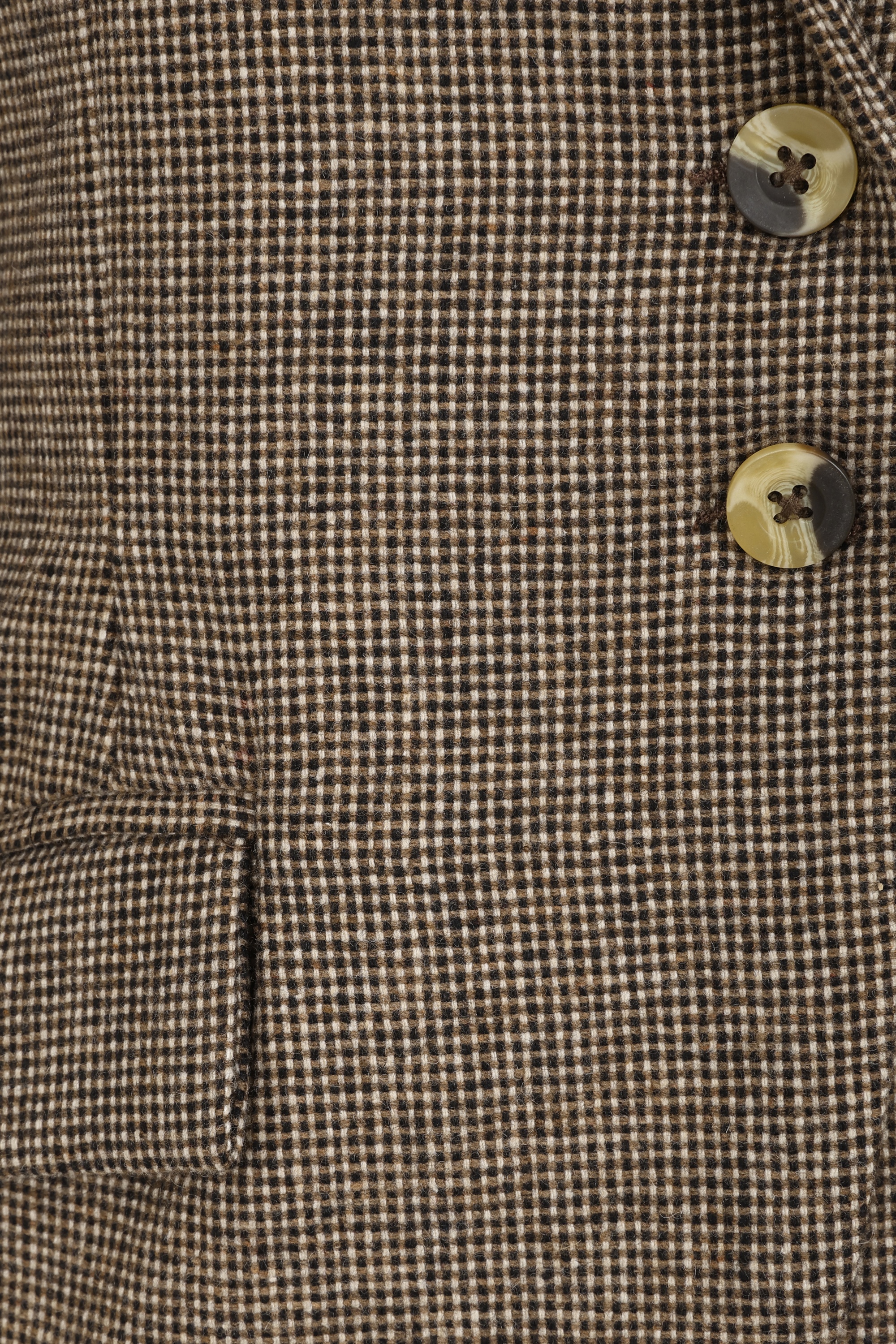 Timeless - Melina wollen geruite blazer in bruin  3