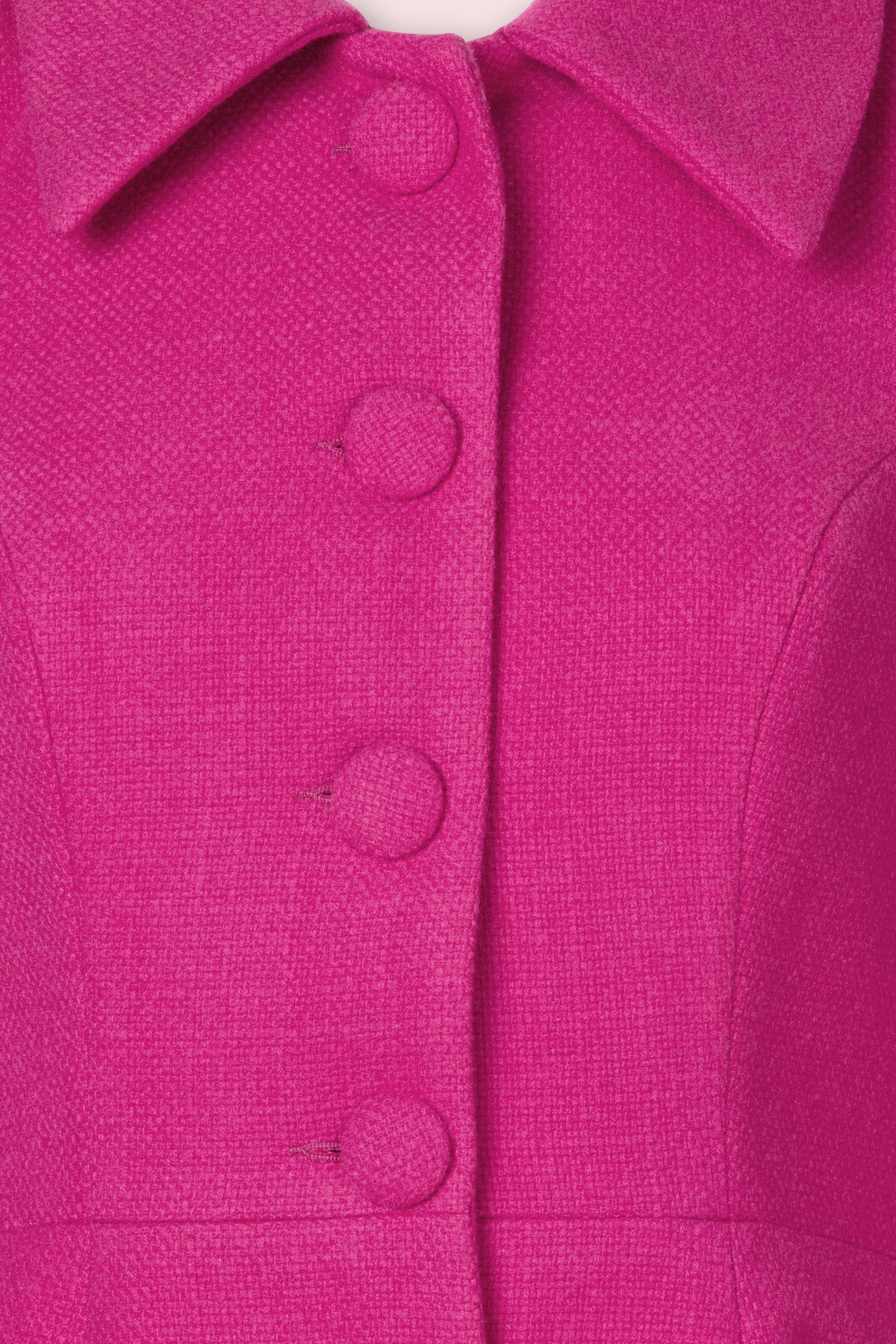 Hearts & Roses - Isabella swing jas in felroze ~ Topvintage exclusive  2