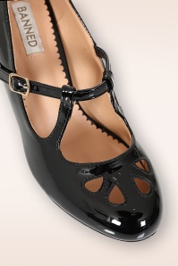 Banned Retro - Glamour in Time pumps in zwart 2