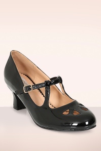 Banned Retro - Glamour in Time pumps in zwart 3