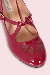 Banned Retro - Glamour in Time pumps in bordeauxrood 2