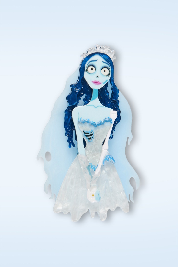 Erstwilder - Emily the Corpse Bride broche