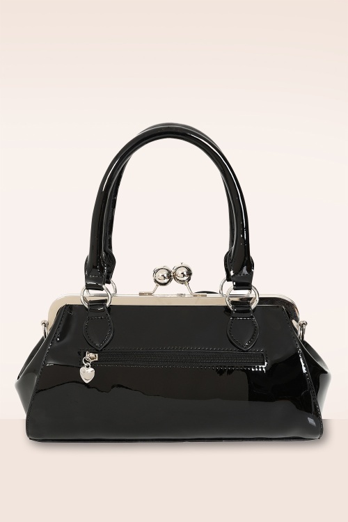 Banned Retro - Bonne Nuit handtas in zwart 4