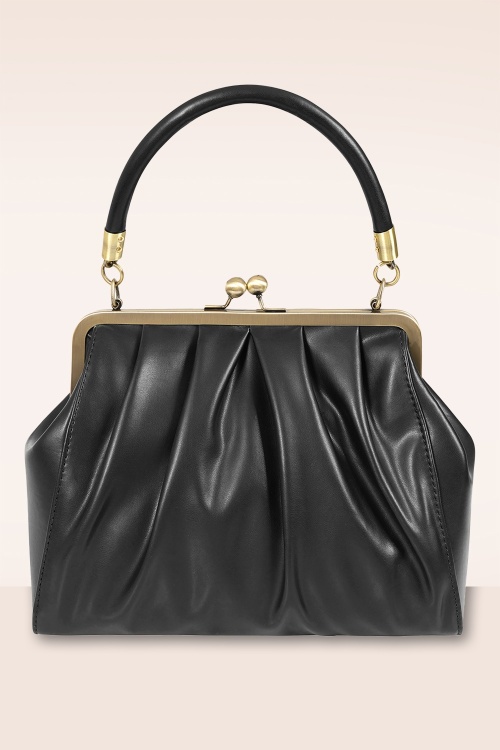 Banned Retro - Scarlett Frame tas in zwart