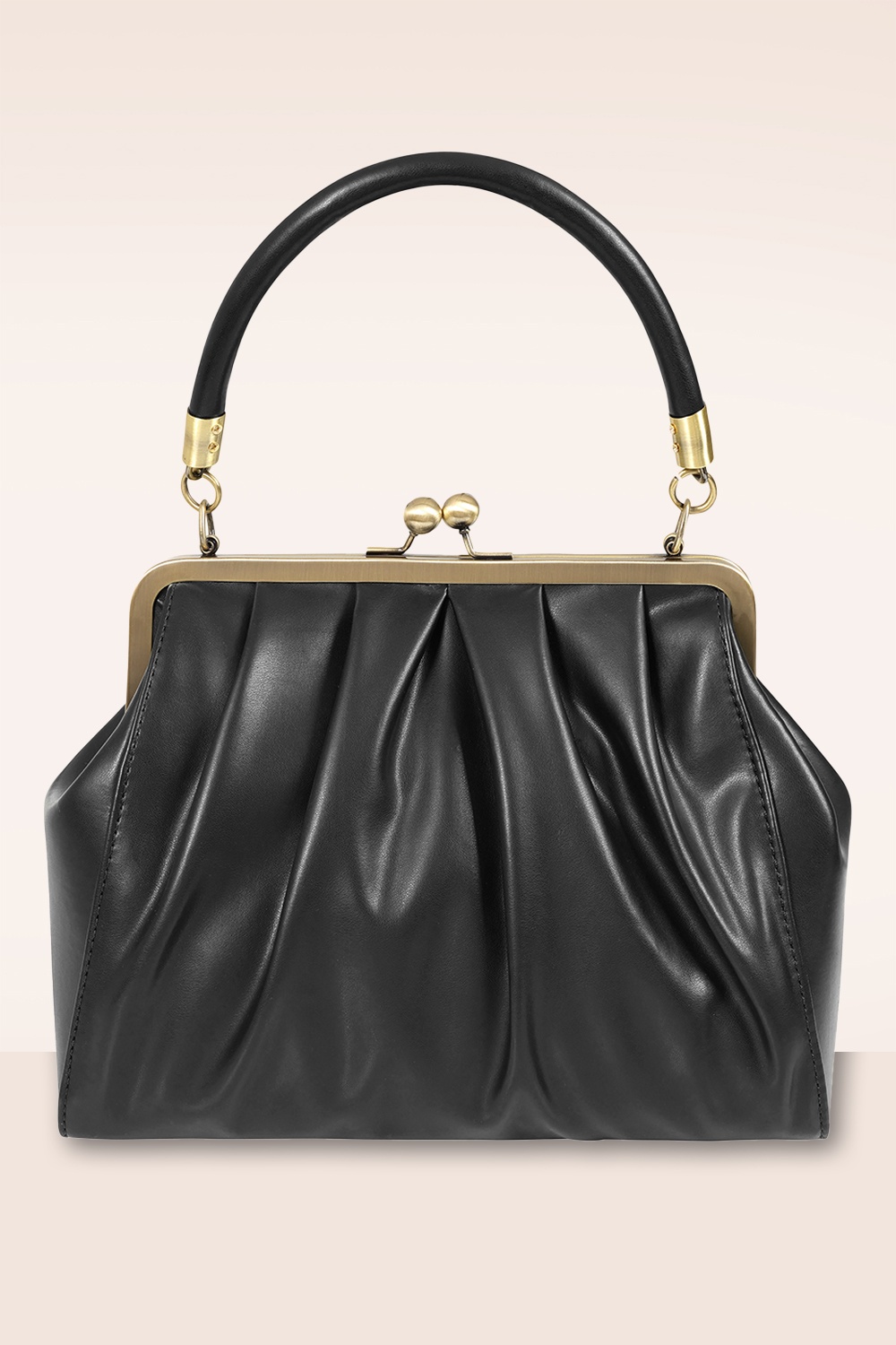 Banned Retro - Scarlett Frame tas in zwart