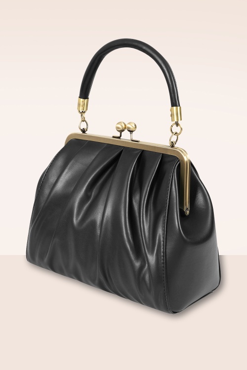 Banned Retro - Scarlett Frame tas in zwart 3