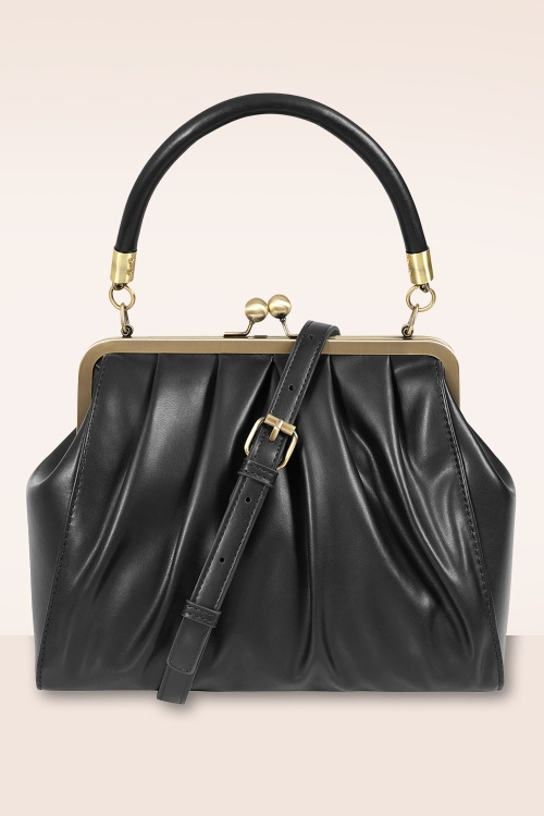 Banned Retro - Scarlett Frame tas in zwart 4