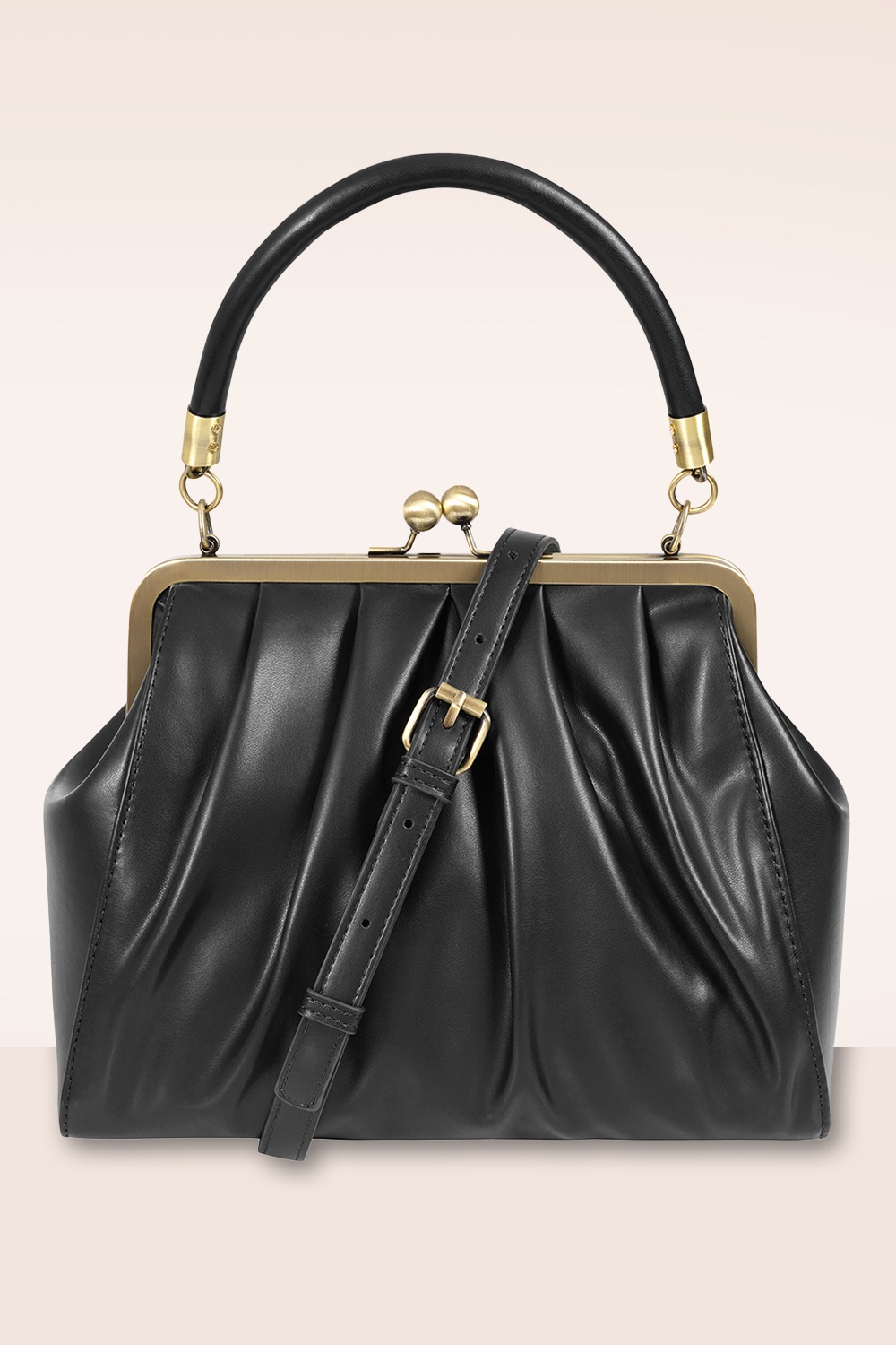 Banned Retro - Scarlett Frame tas in zwart 4