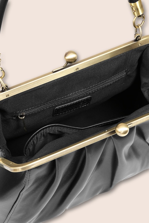 Banned Retro - Scarlett Frame tas in zwart 2