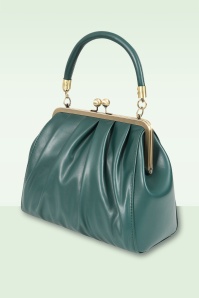 Banned Retro - Scarlett Frame tas in pine groen 3