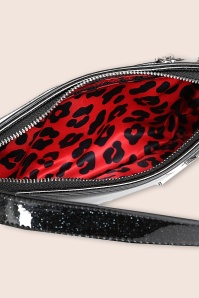 Banned Retro - Starlit Shimmer handtas in zwart 3