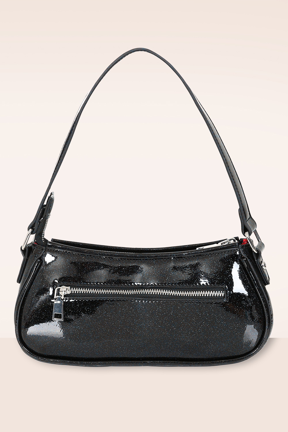 Banned Retro - Starlit Shimmer handtas in zwart 5