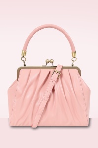 Banned Retro - Scarlett Frame tas in poederroze 4