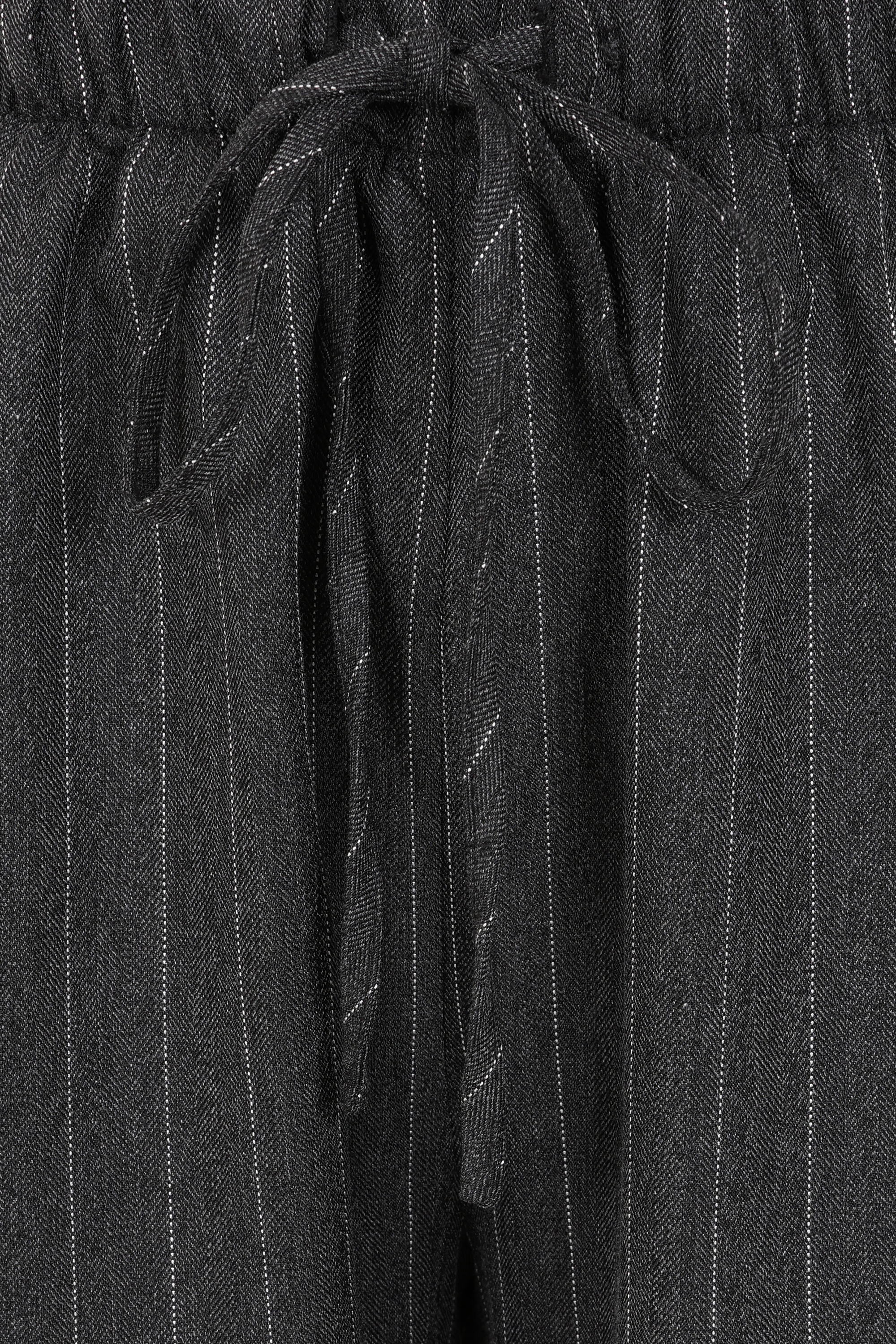 Glamorous - Avery pinstripe pantalon in donkergrijs  2
