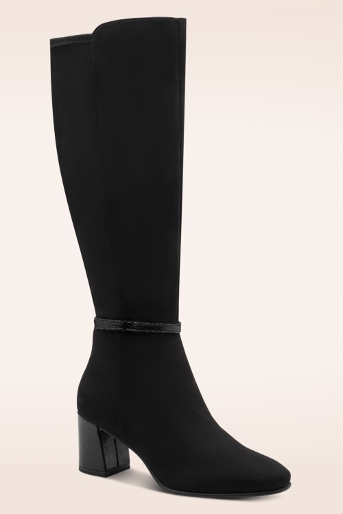 Tamaris - Serena laarzen in zwart 3