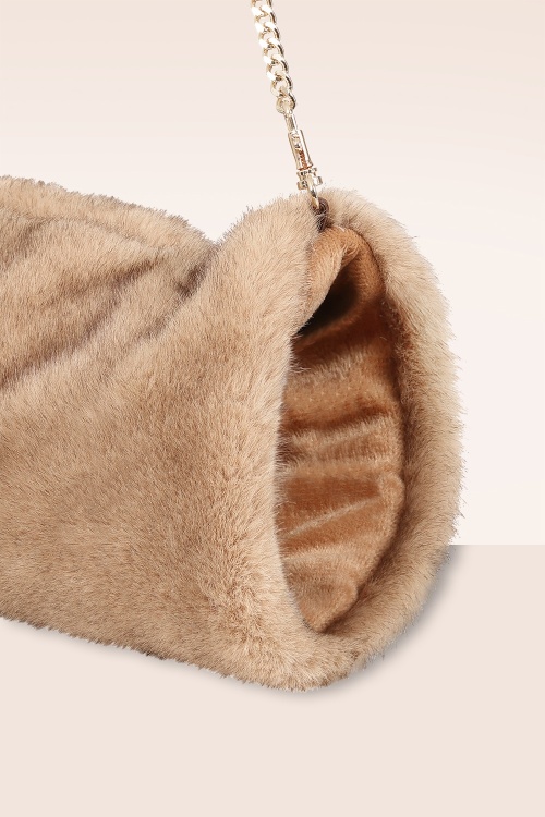 Banned Retro - Lorna hand muff in bruin 4