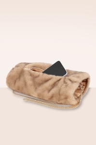 Banned Retro - Lorna hand muff in bruin 3