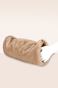 Banned Retro - Lorna hand muff in bruin