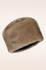 Banned Retro - Lorna hoed in bruin