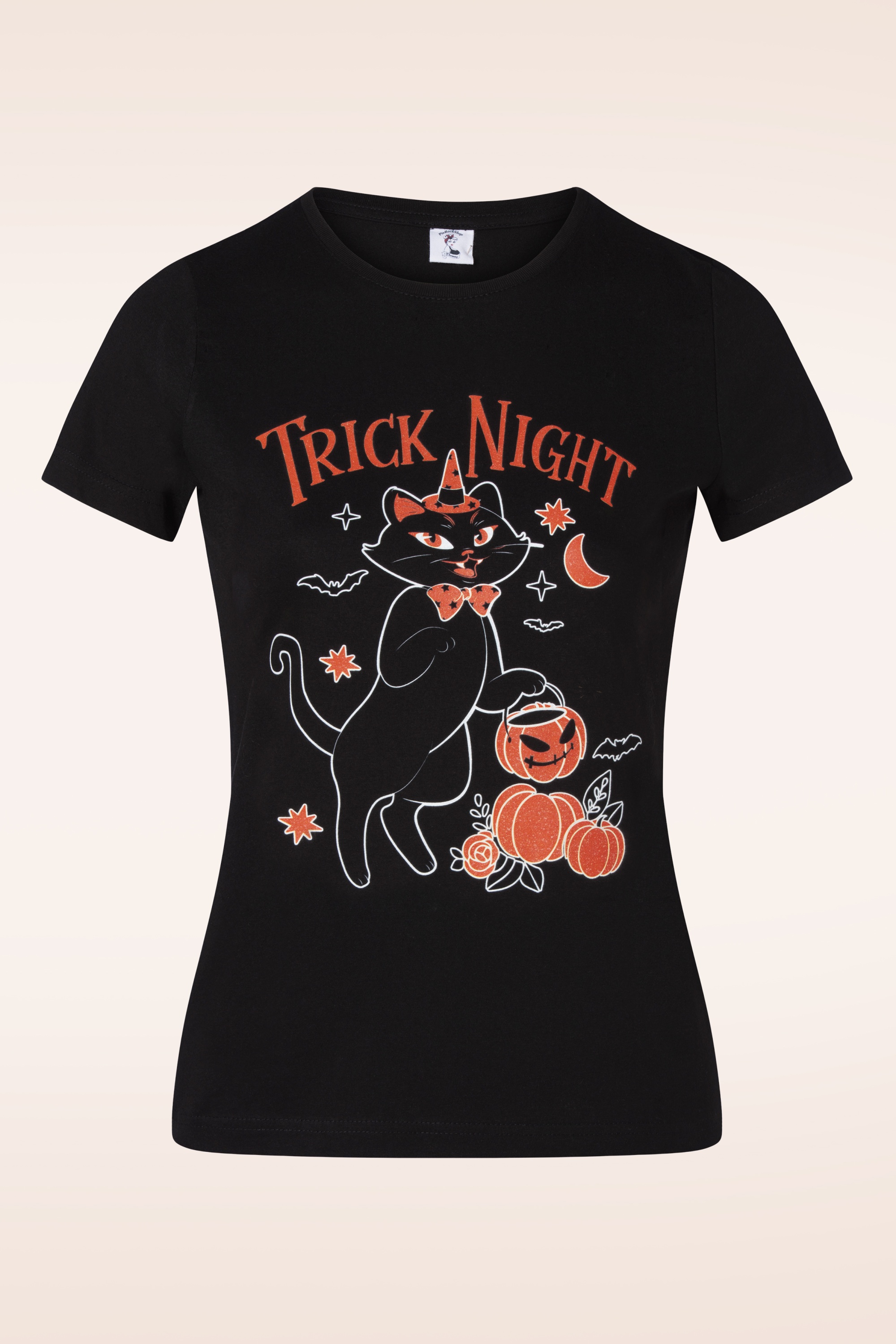 PinRock - Trick Night T-shirt in zwart