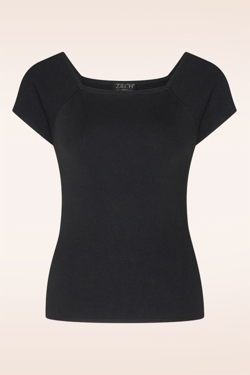 Zilch - Kaylie top in zwart