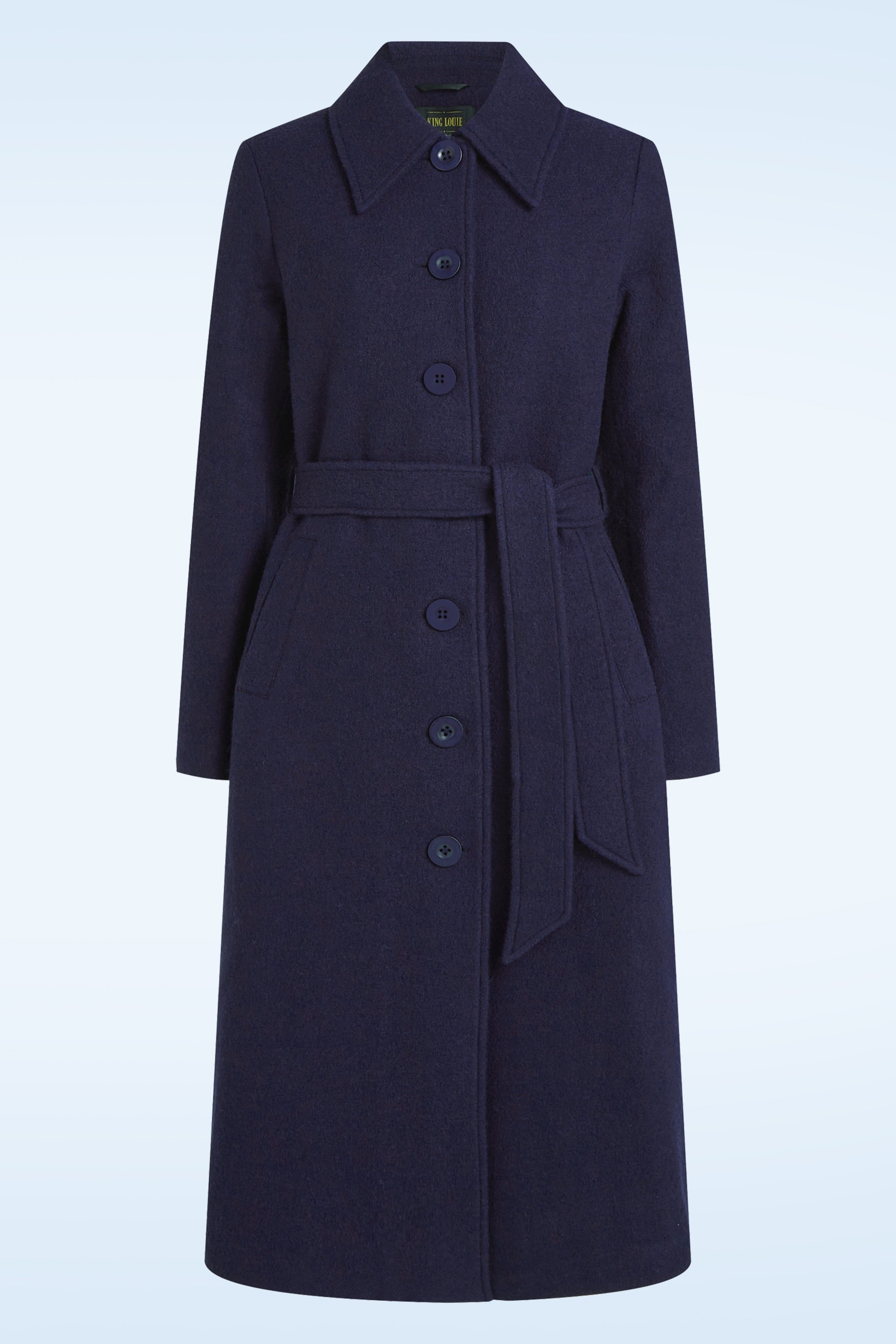 King Louie - Arabella Kennedy mantel in avondblauw 2