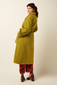 King Louie - Maura Chop Sui mantel in currygeel 2