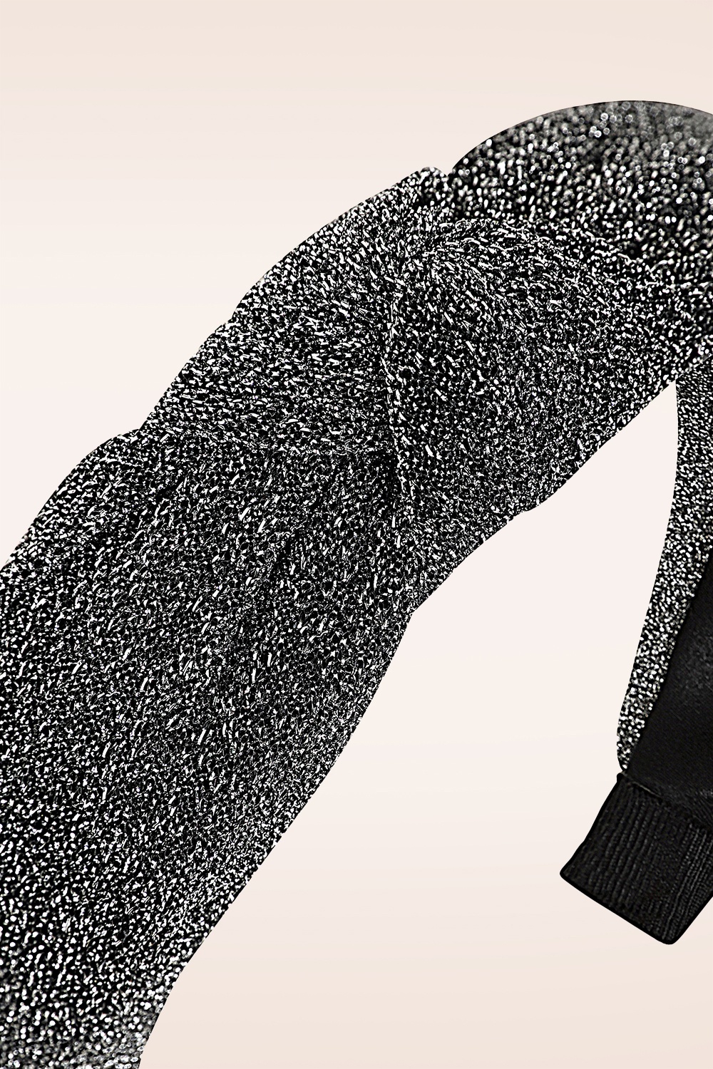 Banned Retro -  Corinne hoofdband in zilver 2