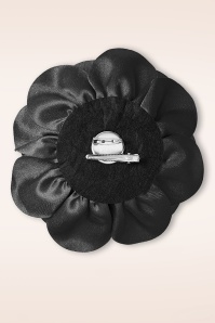 Banned Retro - Romantic Bloom broche in zwart 3