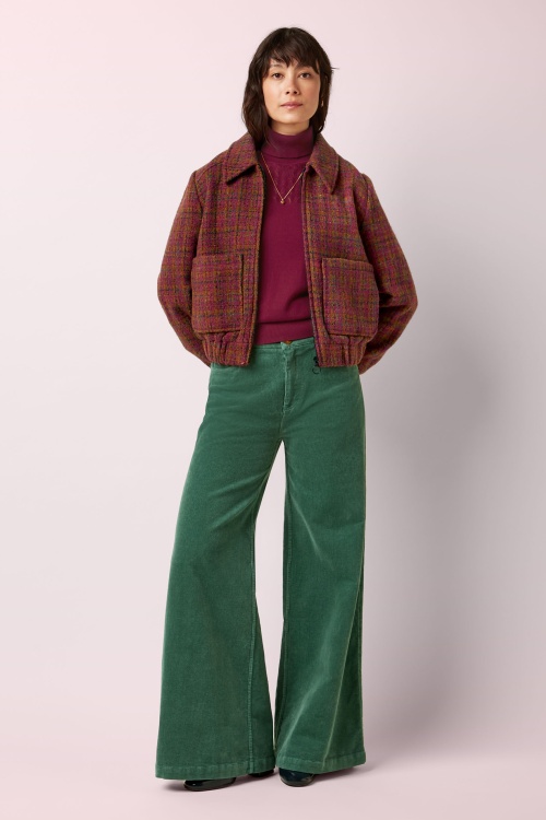 King Louie - Isla Pisaro jasje in wild fuchsia 4