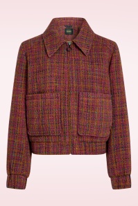 King Louie - Isla Pisaro jasje in wild fuchsia 2