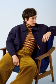 King Louie - Fay Kennedy jasje in avondblauw