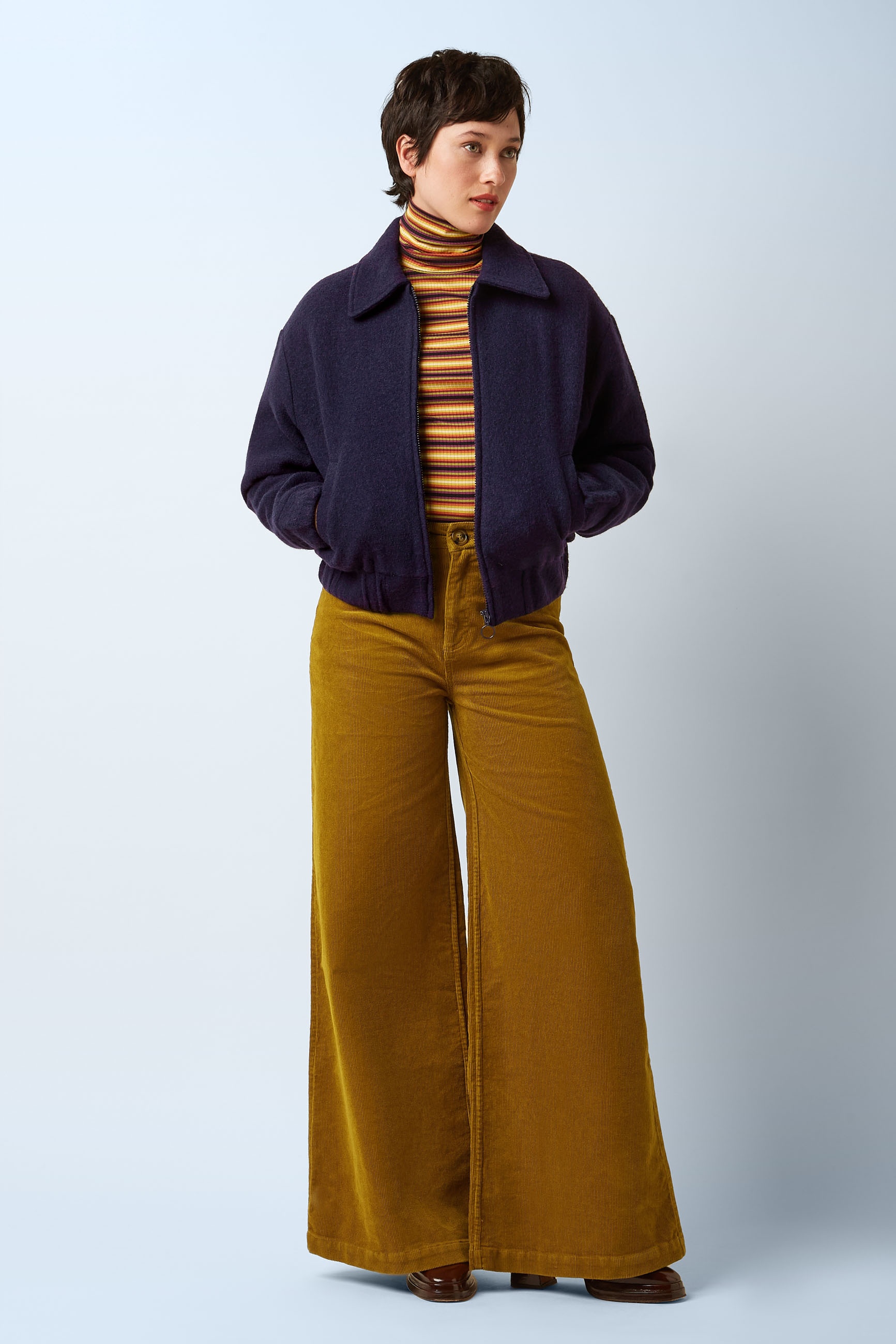 King Louie - Fay Kennedy jasje in avondblauw 3