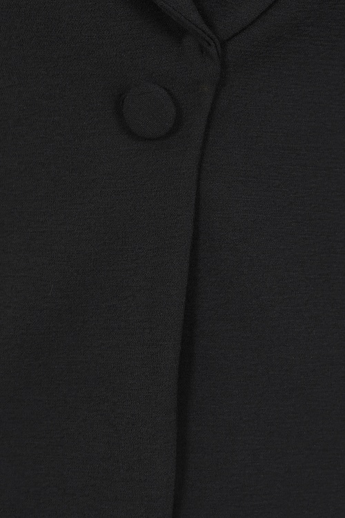 Vintage Chic for Topvintage - Topvintage exclusive ~ Jocelynn blazer in zwart 2