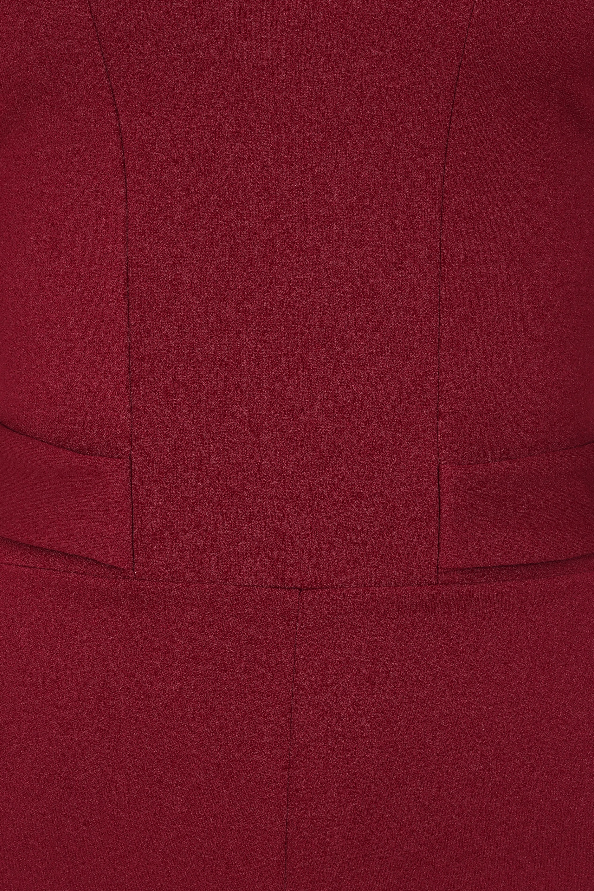 Vintage Chic for Topvintage - Topvintage exclusive ~ Darlene jumpsuit in wijnrood 2